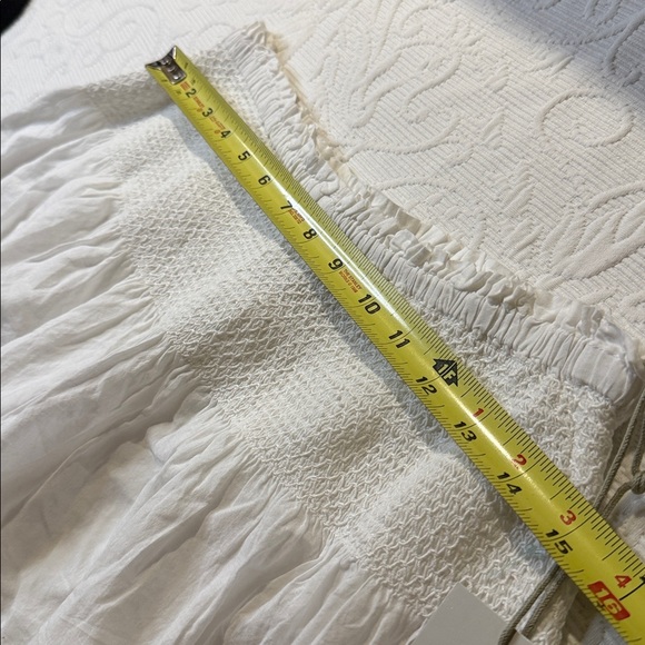 Joie White Shorts with Yellow Lemon & Green Leaf Embroidery. Sleep shorts. NWT S - Picture 4 of 8